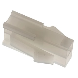 TE Connectivity VAL-U-LOK Male Connector Housing 4.2 mm Pitch 2 Way 2 Row Straight 794953-2