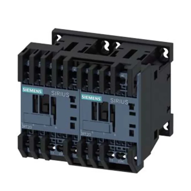 Siemens Reversing Contactor 3-Pole, 24V DC Coil, 10 A, 4 kW Power Rating, Snap-On Mount 3RA2315-8XB30-2BB4