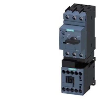 Siemens 3RA2110 Motor Control Contactor, 24V DC Coil, 3-Pole, 2.7 A, 1.1 kW, 1 NO, 690V AC 3RA2110-1DA15-1BB4