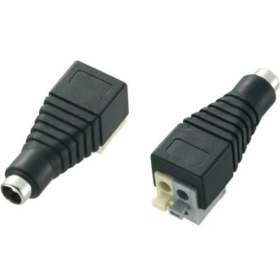 RS PRO DC Power Connector CLB-JL Series Female Cable Mount 12V DC 5A Straight 9mm Length 179-2859