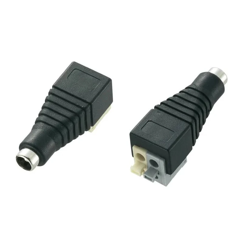 RS PRO DC Power Connector CLB-JL Series Female Cable Mount 12V DC 5A Straight 9mm Length 179-2859