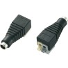 RS PRO DC Power Connector CLB-JL Series Female Cable Mount 12V DC 5A Straight 9mm Length 179-2859