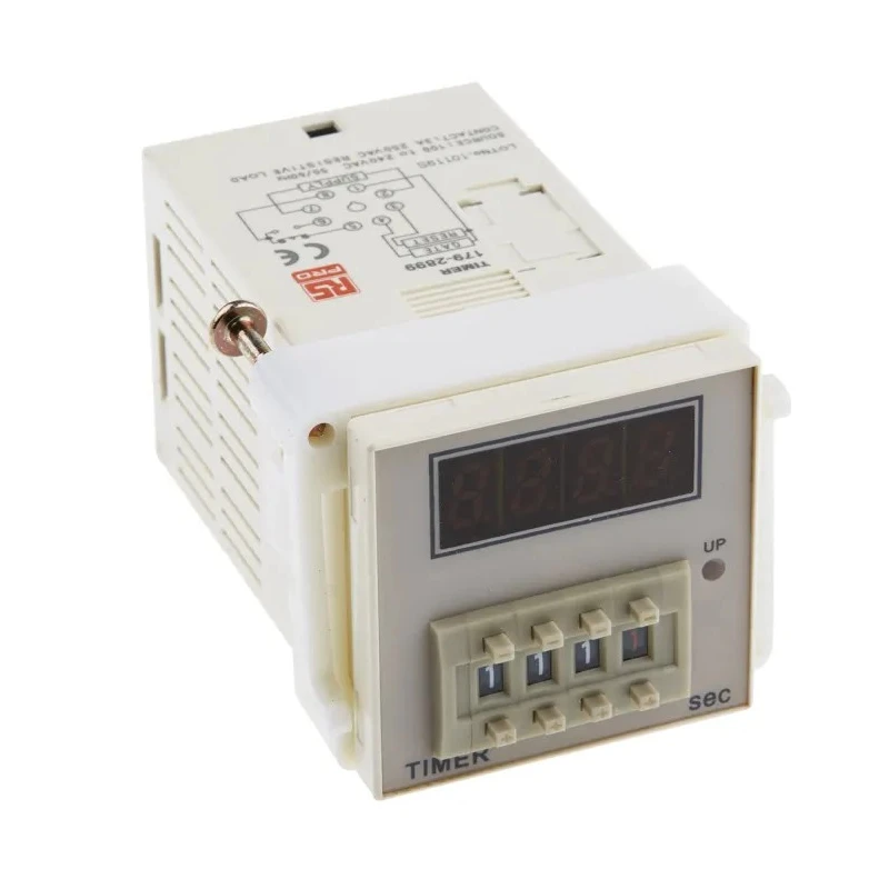 RS PRO Plug-in Timer Relay, 1-Contact, 100 V AC, 240 V AC, 999.9 s Time Range, 1-Function Power On-Delay, SPDT 179-2899