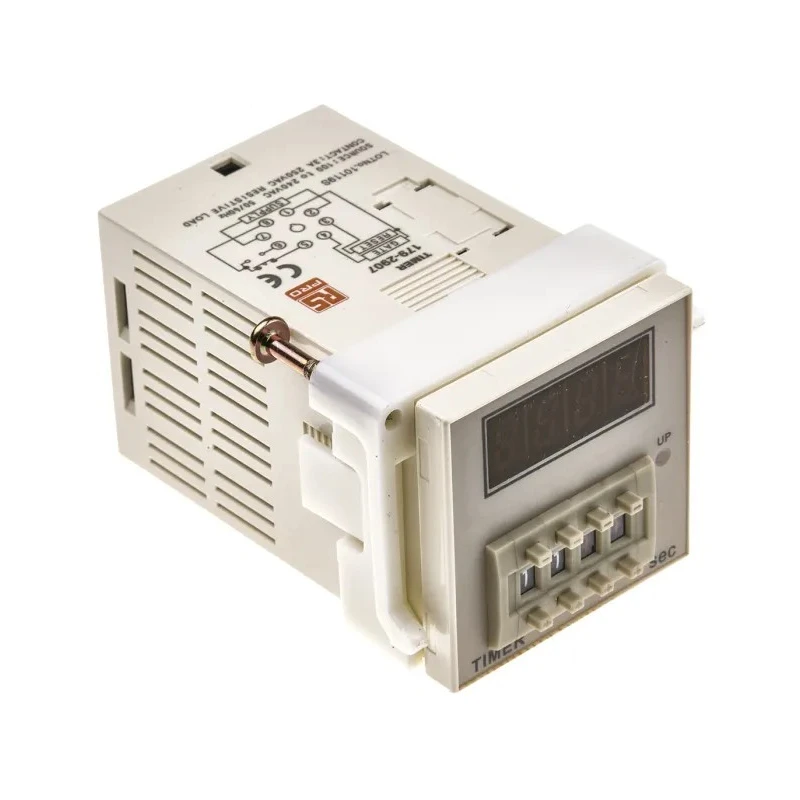 RS PRO TCN Series Timer Relay 1-Contact 100V AC, 240V AC, 99.9 s, Power-On Delay, SPDT Contact Configuration 179-2907