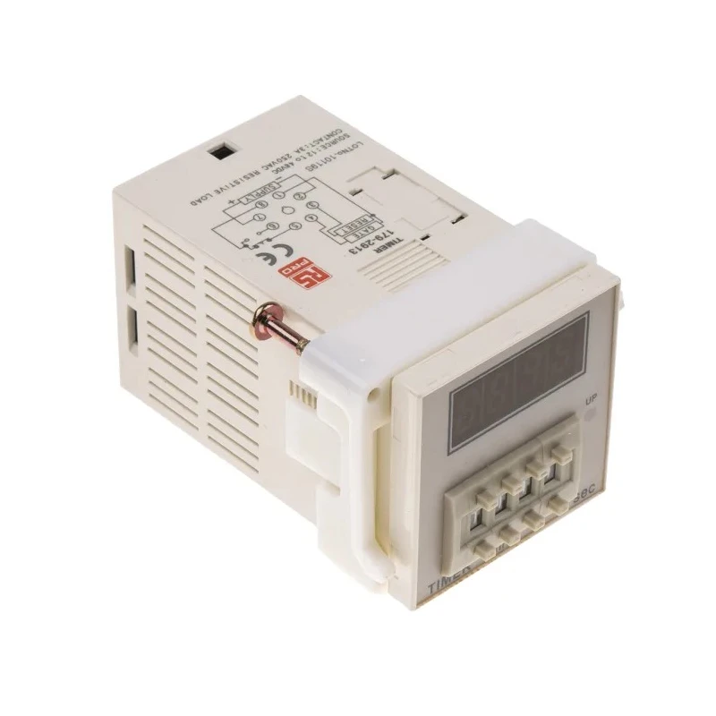 RS PRO Plug-In Timer Relay, 1-Contact, SPDT, 12 V dc to 48 V dc Supply, ON Delay Function, Dial Timing Adjustment 179-2913