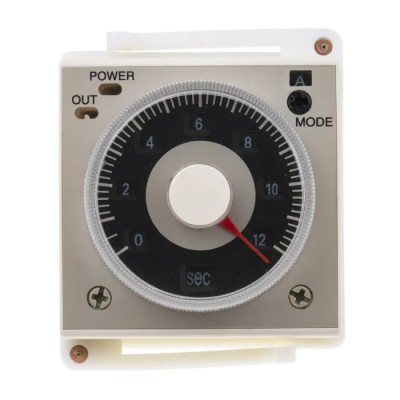 RS PRO TCR Series Panel Timer Relay, 2-Contact, 24 V dc 24V ac, 0.1 s to 300 h, 1-Function, 2 x SPDT Switch 179-2926