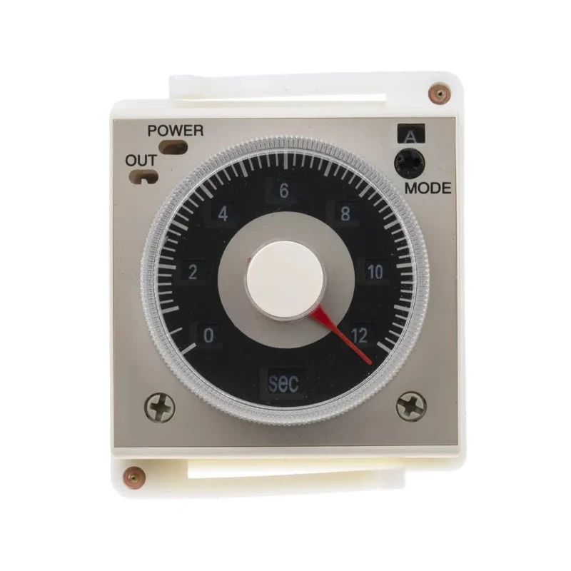 RS PRO TCR Series Panel Timer Relay, 2-Contact, 24 V dc 24V ac, 0.1 s to 300 h, 1-Function, 2 x SPDT Switch 179-2926