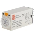 RS PRO TKB Series Timer Relay 4-Contact 230V AC 2 to 60 s 1-Function 4PDT 14-Pin Dial ON Delay 179-2961
