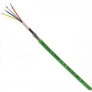 HARTING HARTING RJ Industrial Cat5 Ethernet Cable 4 Core Green Shielded Screened Polyurethane 2kV 100m Cat5
