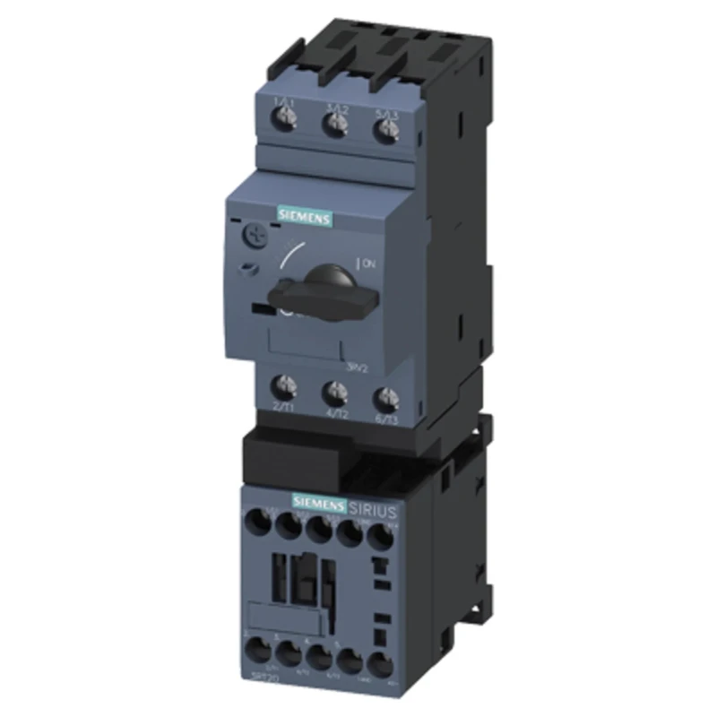 Siemens SIRIUS Contactor Assembly Kit Load Feeder for 3RA21 Snapping Onto Standard Mounting Rail, Screw 3RA2110-1BA15-1BB4