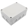 Fibox Grey Polycarbonate Enclosure IP66 IP67 IK08 75 mm Height 130 mm Width 180 mm Length