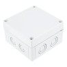 Fibox Grey Grey Lid Polycarbonate Enclosure IP66, IP67, IK08 75 mm Height, 130 mm Width, 130 mm Length