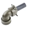 Amphenol Limited Circular Connector Cable Clamp Shell Size 20 Aluminium Alloy Olive Drab 97B Series 97B-108920