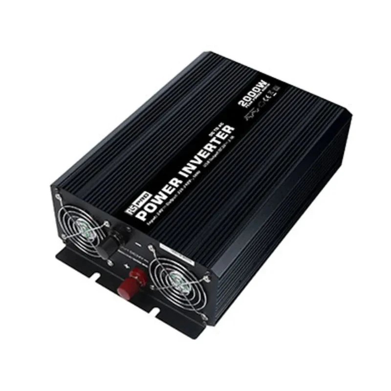 RS PRO Chassis Mount 2000W Power Inverter 24V DC Input 230V Output 179-3323