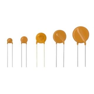 Vishay Metal Oxide Varistor 700 pF Capacitance 10 A Clamping Current 360 V Clamping Voltage VDRS07H060BSE