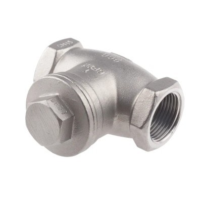 RS PRO Stainless Steel Threaded BSP Single Check Valve 3/4 in, 14 bar 499-2650