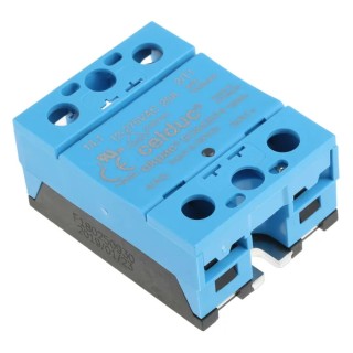 Celduc SO8 Series Solid State Relay, 25 A Load Current, 275 Vrms Maximum Load Voltage, DIN Rail Mount, 32V Control SO842074