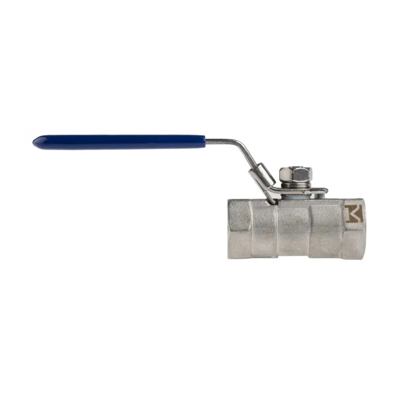 RS PRO ASTM A351-CF8M Stainless Steel Threaded 2-Way Ball Valve BSPP 1/2 Inch 68 Bar 200°C A351-CF8M
