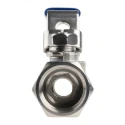 RS PRO ASTM A351-CF8M Stainless Steel Threaded 2-Way Ball Valve BSPP 1/2 Inch 68 Bar 200°C A351-CF8M