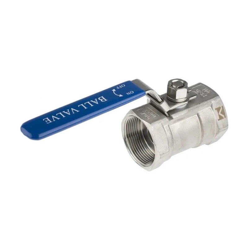RS PRO ASTM A351-CF8M Stainless Steel Threaded 2-Way Ball Valve 1-1/2 in BSPP 68 bar A351-CF8M