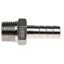 RS PRO Stainless Steel Pipe Fitting Straight Hexagon Nipple Male Threaded 1/2 in x Male Threaded 13 mm 499-3754
