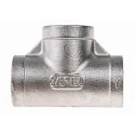 RS PRO Stainless Steel Pipe Fitting Circular Tee Female 3/8 in x Female 3/8 in x Female 3/8 in 499-2896
