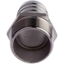 RS PRO Stainless Steel Pipe Fitting Straight Hexagon Nipple Male Threaded 1-1/2 in x Male Threaded 40 mm 499-3798