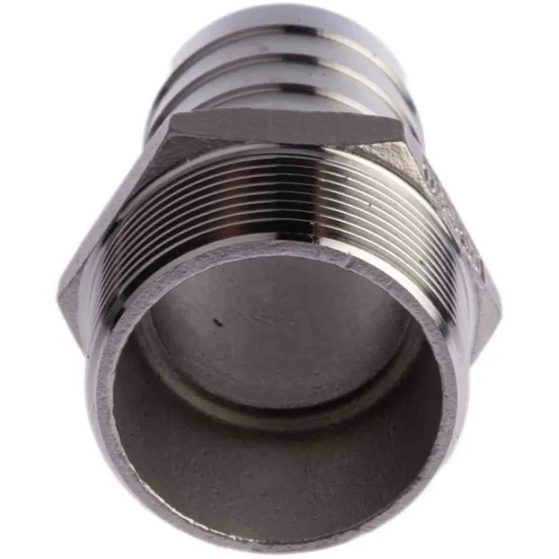 RS PRO Stainless Steel Pipe Fitting Straight Hexagon Nipple Male Threaded 1-1/2 in x Male Threaded 40 mm 499-3798