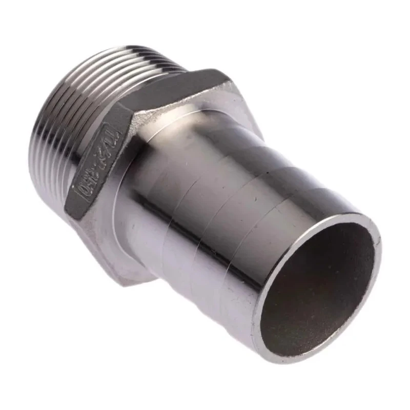 RS PRO Stainless Steel Pipe Fitting Straight Hexagon Nipple Male Threaded 1-1/2 in x Male Threaded 40 mm 499-3798