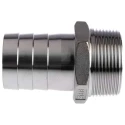 RS PRO Stainless Steel Pipe Fitting Straight Hexagon Nipple Male Threaded 1-1/2 in x Male Threaded 40 mm 499-3798