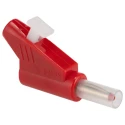 Radiall Red Male Banana Plug, 4 mm Connector, 750V AC, 30A, Nickel and Tin Plating R 941 461 600
