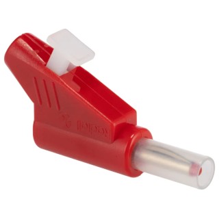 Radiall Red Male Banana Plug, 4 mm Connector, 750V AC, 30A, Nickel and Tin Plating R 941 461 600