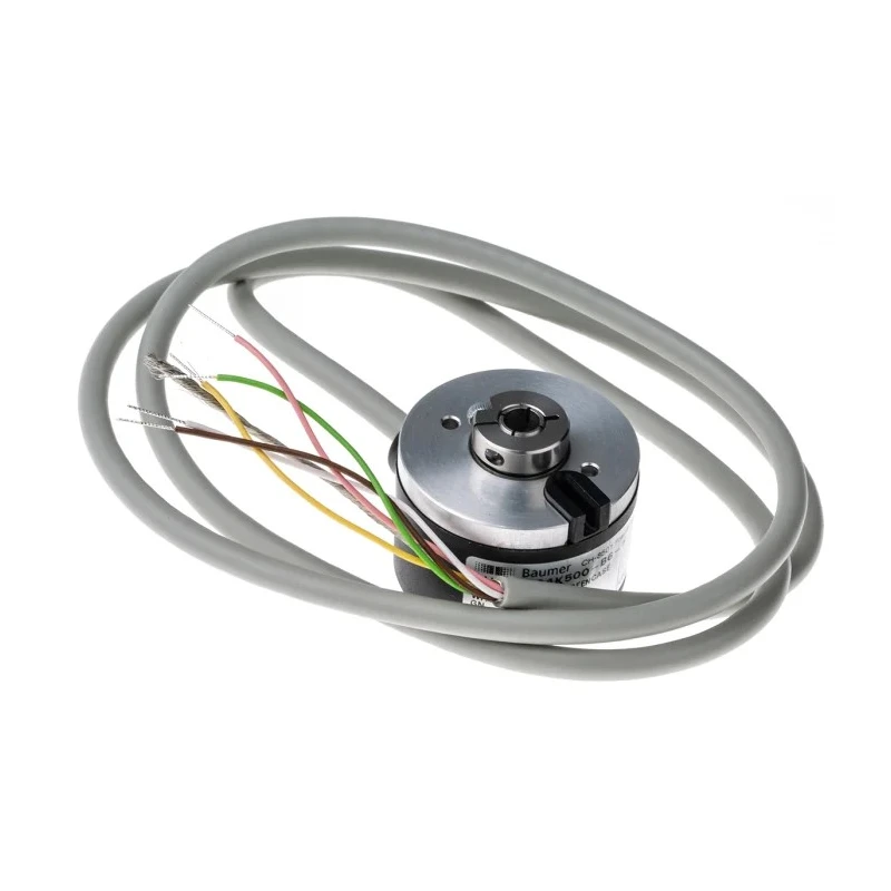 Baumer BHK Series Optical Incremental Encoder 30V dc, 500 ppr, HTL/Push Pull Signal, Hollow Type, 6 mm BHK 16.24K500-B6-5