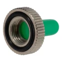 APEM Toggle Switch Boot for use with Bushings , Green Silicone Material, Waterproof IP65, RoHS Compliant France U1331-3