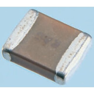 KEMET 1 nF 3kV dc Multilayer Ceramic Capacitor, ±10 % Tolerance, Surface Mount 1812 Package C1812C102KHRACTU