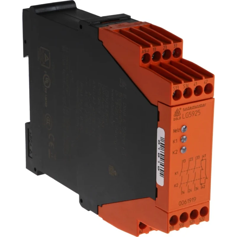 Dold LG 5925 Series Output Module 4 Inputs 2 Outputs 24V AC/DC 3 NO/NC LG5925.48/61 AC/DC24V