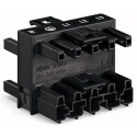 WAGO 770 Series Distribution Block Male/Female, 5-Pole, 25A, 4-Way, 400V 770-609
