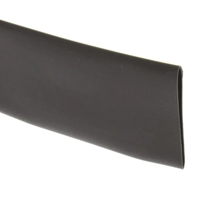 HellermannTyton Heat Shrink Tubing Black 25.4 mm Sleeve Diameter 3m Length 3:1 Shrink Ratio 308-32400 HIS-3-24/8-PO-X-BK