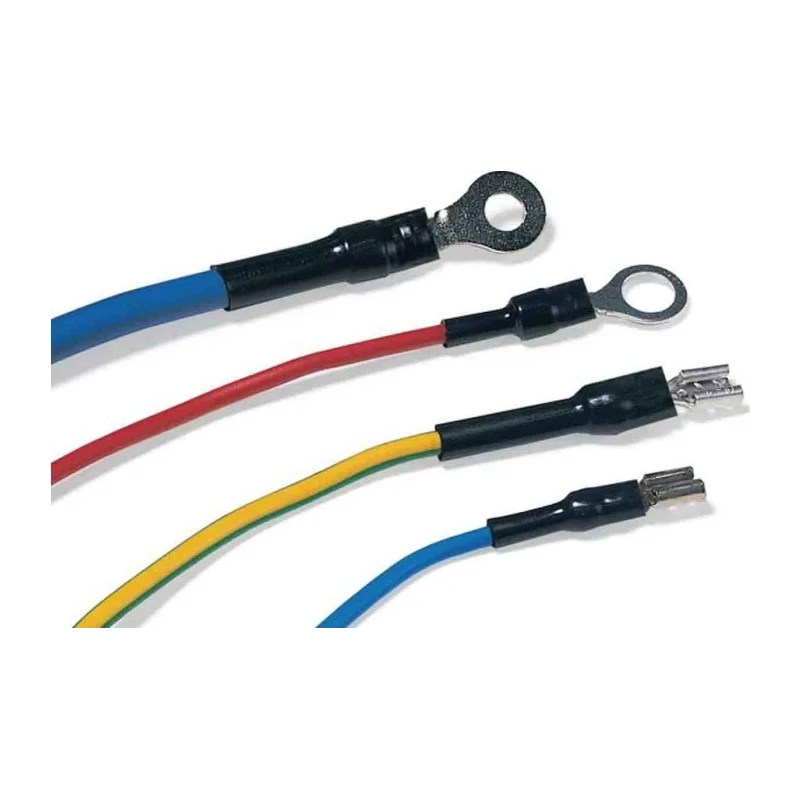 HellermannTyton Heat Shrink Tubing Black 25.4 mm Sleeve Diameter 3m Length 3:1 Shrink Ratio 308-32400 HIS-3-24/8-PO-X-BK
