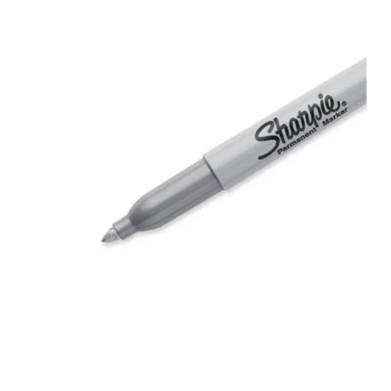 Sharpie Fine Tip Permanent Marker Pen Silver Ink United States 1986004