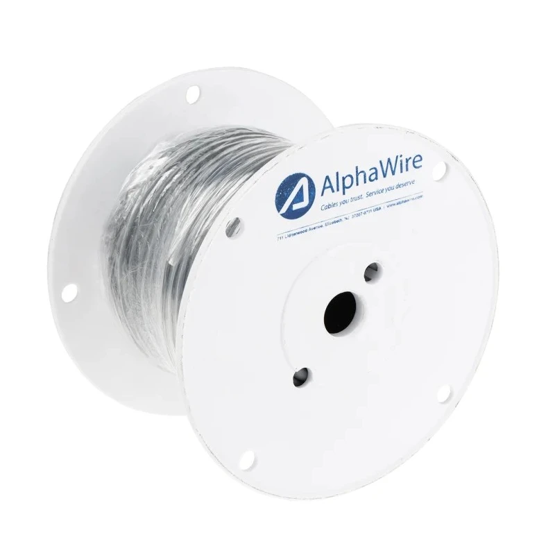 Alpha Wire Pro-Tekt Series Data Cable, 4 Core, 100 m, Grey Polyvinyl Chloride Sheath, 300V B953042 GE033