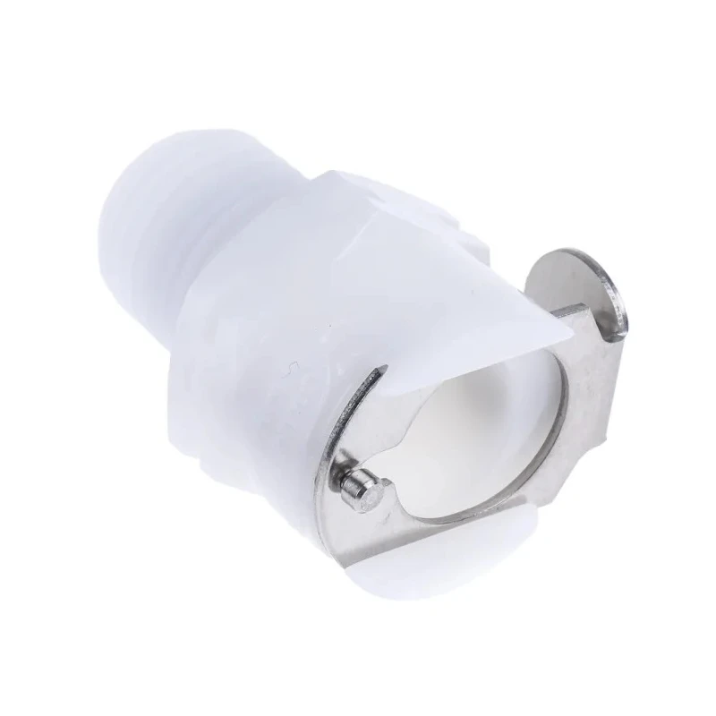 Colder Products Hose Connector 6.35 mm ID Threaded BSPT 1/4 in, 8.3 bar, Acetal Body PLCD10004BSPT