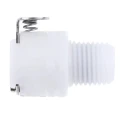 Colder Products Hose Connector 6.35 mm ID Threaded BSPT 1/4 in, 8.3 bar, Acetal Body PLCD10004BSPT