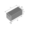 TDK 68 pF Multilayer Ceramic Capacitor 3 kV dc ±10% Surface Mount Tape & Reel C4520C0G3F680K200KA