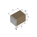TDK 220 nF Multilayer Ceramic Capacitor 630V dc ±10% Surface Mount 1812 Package C4532X7T2J224K200KC