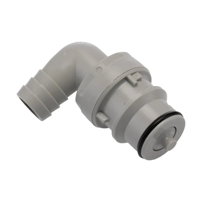 Colder Products Hose Connector 12.7 mm ID Threaded Polypropylene Grey Body 4.2 bar Pressure HFCD23812