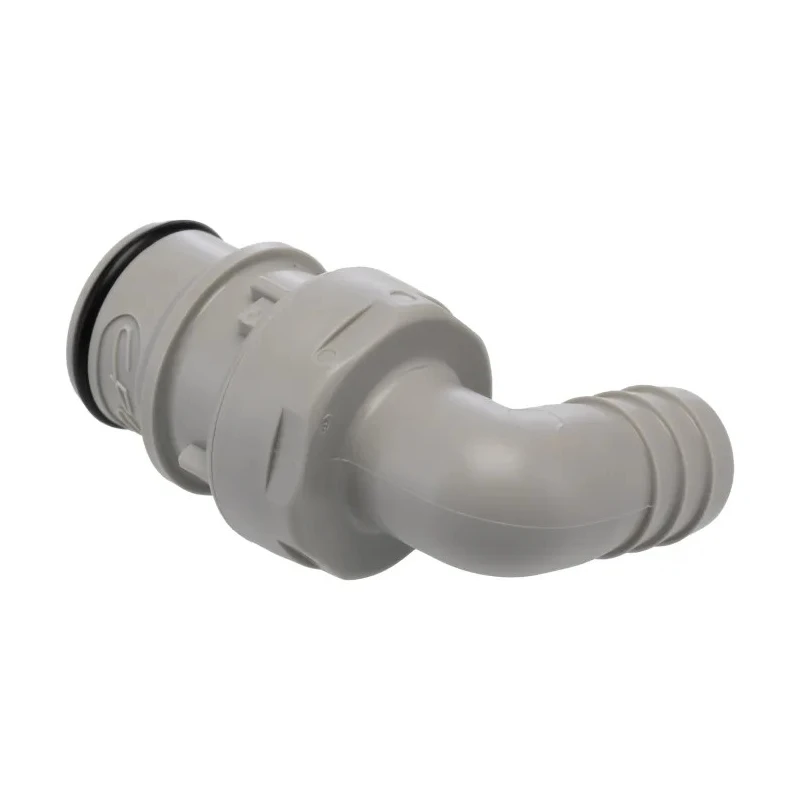 Colder Products Hose Connector 12.7 mm ID Threaded Polypropylene Grey Body 4.2 bar Pressure HFCD23812
