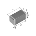 TDK 1 nF Multilayer Ceramic Capacitor 50V dc ±5 % Tolerance Surface Mount CGA2B2NP01H102J050BA