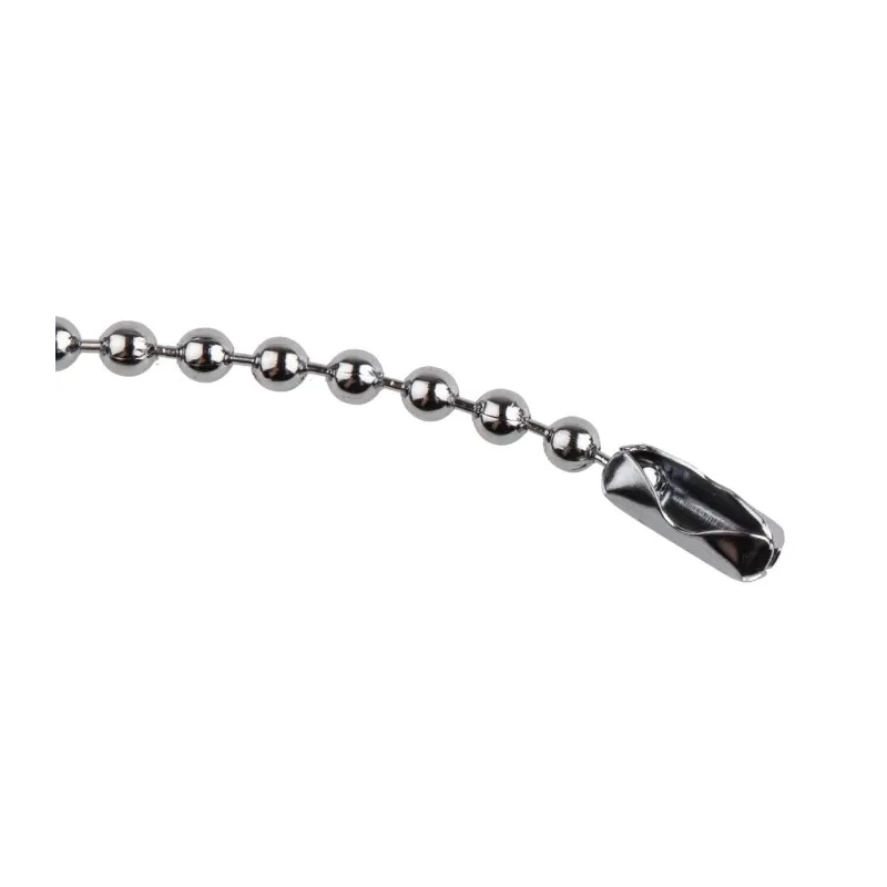RS PRO Chrome-Plated Brass Bead Chain 3.2 mm Diameter 300 mm Length 506-7339