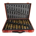 RS PRO 170-Piece High Speed Steel Titanium Coated Twist Drill Bit Set for Metal 1 mm to 10 mm 507-1732